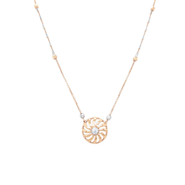 18K Gold Chain with Attached Pendant| Pachchigar Jewellers