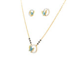 22K Delicate Mangalsutra With Butterfly|Pachchigar Jewellers