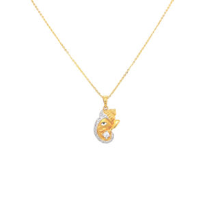 22KT Gold Ekdantaya Ganeshay Pendant| Pachchigar Jewellers 22KT Gold Ekdantaya Ganeshay Pendant| Pachchigar Jewellers