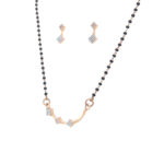 Gold Mangalsutra in 18kt With Earring - Pachchigar Jewellers