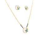 22K Delicate Mangalsutra With Butterfly|Pachchigar Jewellers