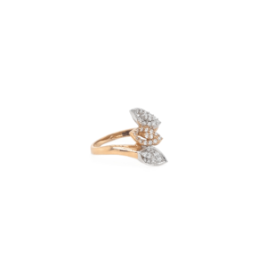 18k Gold Sweet Hurricane Diamond Ring | Pachchigar Jewellers