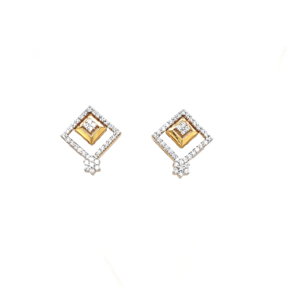 18k Gold Diamond Pendant Set | Pachchigar Jewellers