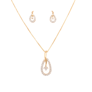 18KT Dazzling diamond pendent set | Pachchigar Jewellers 18KT Dazzling diamond pendent set | Pachchigar Jewellers