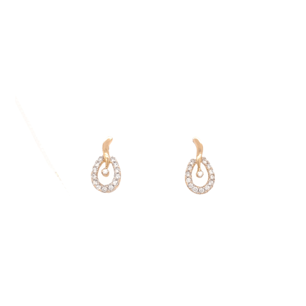 18KT Dazzling diamond pendent set | Pachchigar Jewellers