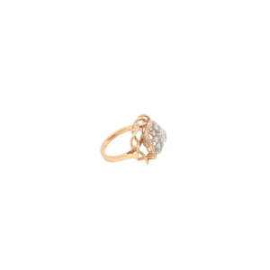 18KT Gold Elegant Floral Diamond  Ring |Pachchigar Jewellers