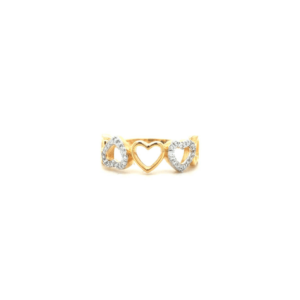 18KT Diamond Heart Shaped Ring - Symbol of Love|Pachchigar