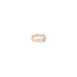 18K Natural Diamond Classy Engagement Ring|Pachchigar Jeweller