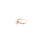 18KT Diamond Ring Studded with Baguettes|Pachchigar Jeweller