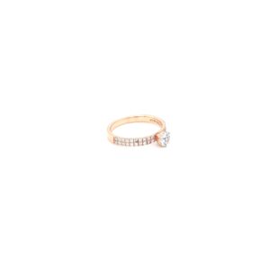 18KT Brilliant Cut Diamond Ring in Eternity Look|Pachchigar