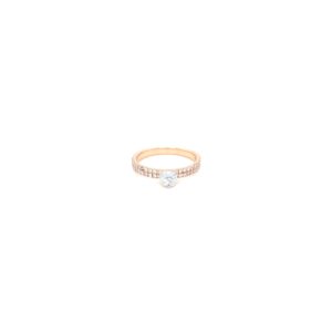 18KT Brilliant Cut Diamond Ring in Eternity Look|Pachchigar