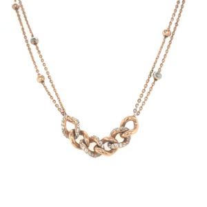 18K Gold Double Line Chain with Linkings Pachchigar Jeweller 18K Gold Double Line Chain with Linkings Pachchigar Jeweller