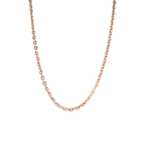 18K Delicate Franco Chain In Rose Gold Finishing|Pachchigar