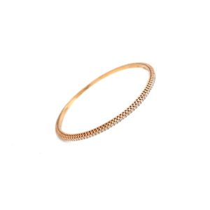 18KT Diamond Eternity Single Line Bangle|Pachchigar Jeweller