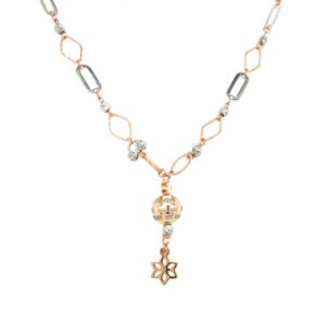 Chain with Hanging of Rodium Polish Ball|Pachchigar Jeweller Chain with Hanging of Rodium Polish Ball|Pachchigar Jeweller