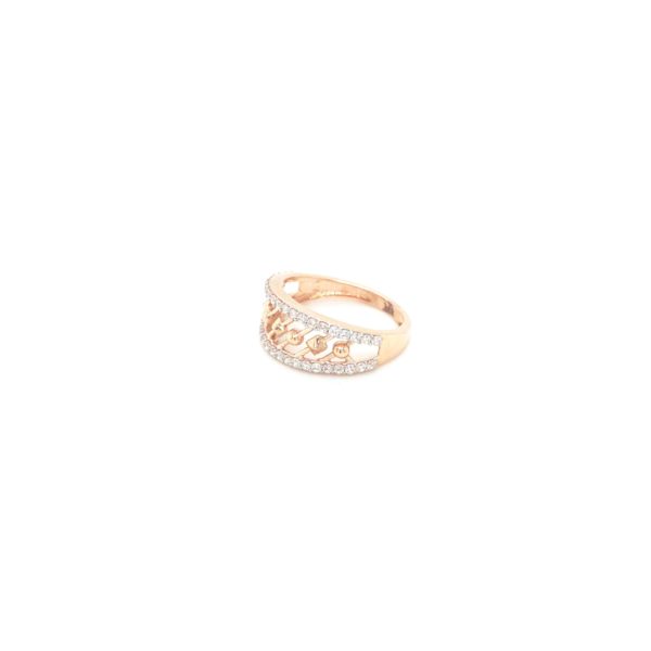 Eye-Catching 18KT Rose Gold Classic Ring|Pachchigar Jeweller