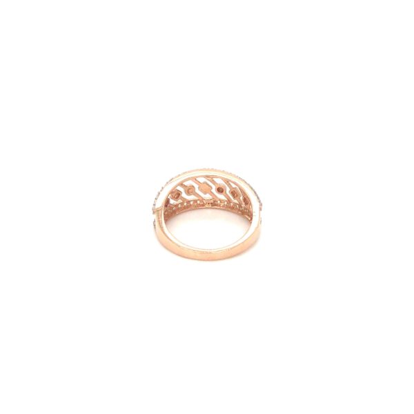 Eye-Catching 18KT Rose Gold Classic Ring|Pachchigar Jeweller