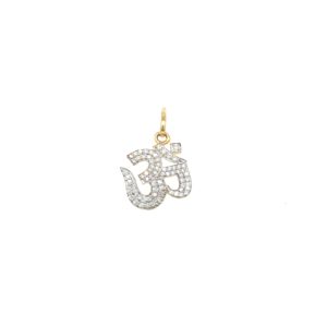 Om Diamond Pendant Symbol of Spiritual|Pachchigar Jewellers Om Diamond Pendant Symbol of Spiritual|Pachchigar Jewellers
