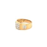 18KT Natural Diamond Men's Gold Ring|Pachchigar Jewellers