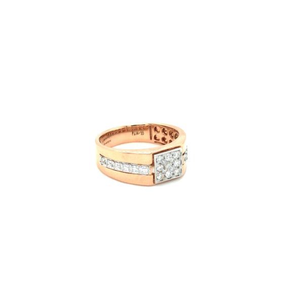 18K Gold Natural Diamond stunning Ring|Pachchigar Jewellers
