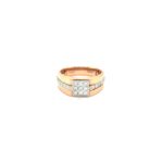 18K Gold Natural Diamond stunning Ring|Pachchigar Jewellers