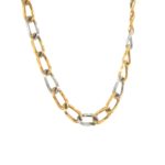22K Yellow Gold Hollow Paper Clip Chain|Pachchigar Jewellers