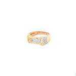 18K Gold And American Diamond Men Ring Pachchigar Jewellers