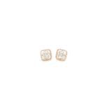 18K Square Indo Western Fancy Diamond Earing|Pachchigar Jeweller