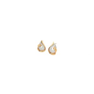 18K Diamond Rose Gold Unique Pendant Set|Pachchigar Jeweller