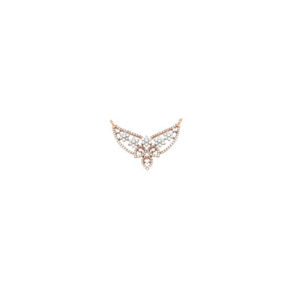 18KT Natural Diamond Nakhshatra Pattern Tanmaniya