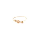 18KT Indo-Italian Bracelet with BMW Symbol Centerpiece