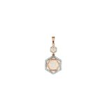 18K Gold IndoItalian Hexagon Pendant Set|Pachchigar Jeweller