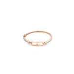 18KT Rose Gold Indo-Italian Bracelet For Daily Wear