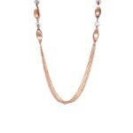 18KT Indo-Italian Rose Gold Bunch Chain|Pachchigar Jewellers