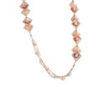 Rose Gold Italian Chain in Square Design|Pachchigar Jeweller
