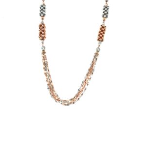 18KT Rose Gold Indo Italian Bunch Chain|Pachchigar Jewellers
