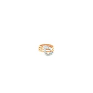 18K Indo-Italian Rose Gold Designer Ring|Pachchigar Jeweller