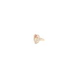 18K Indo-Italian Rose Gold Net Design Ring|Pachchigar Jeweller