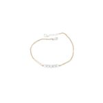 18KT Rose Gold Real Diamond Eternity Bracelet