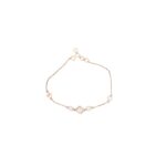 18KT Rose Gold Real Diamond Lightweight Bracelet