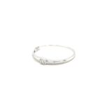 18KT White Gold Real Diamond Bracelet|Pachchigar Jewellers