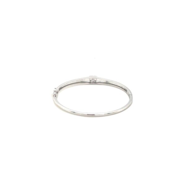 18KT White Gold Real Diamond Bracelet|Pachchigar Jewellers