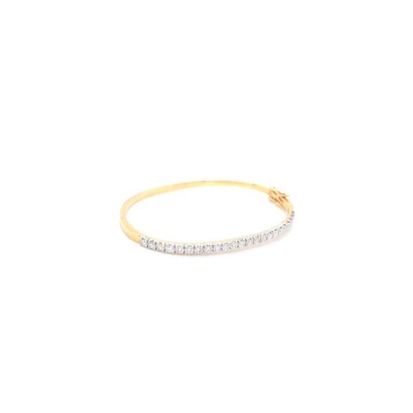 18KT Gold Real Diamond Cartier Bracelet|Pachchigar Jeweller