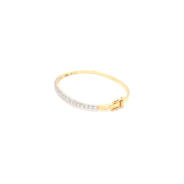18KT Gold Real Diamond Cartier Bracelet|Pachchigar Jeweller