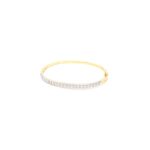 18KT Gold Real Diamond Cartier Bracelet|Pachchigar Jeweller