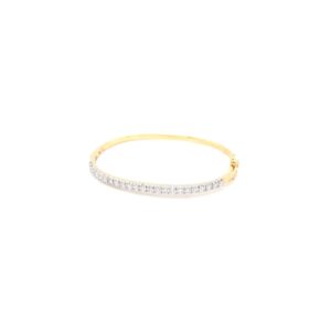 18KT Gold Real Diamond Cartier Bracelet|Pachchigar Jeweller