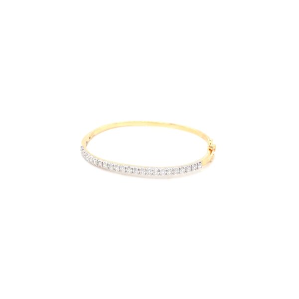 18KT Gold Real Diamond Cartier Bracelet|Pachchigar Jeweller