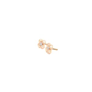 18K Indo-Italian Rose Gold Earring| Pachchigar Jewellers