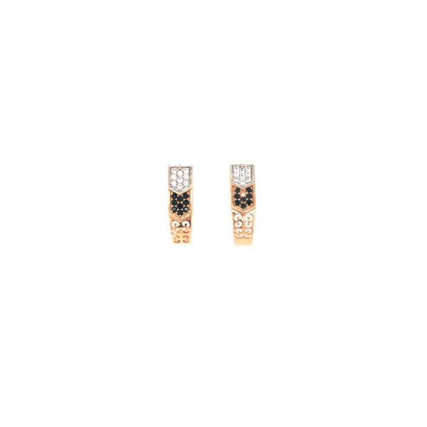 18K Indo-Italian Rose Gold Bali| Pachchigar Jewellers