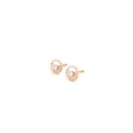 18K Indo-Italian Rose Gold Earring| Pachchigar Jewellers